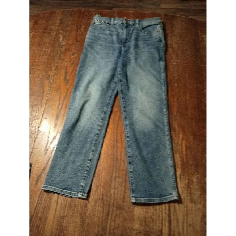 Womens 28" Waist J Crew Classic Vintage Denim Blue Jeans Casual Pants
